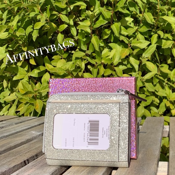 Boxed SM l-zip bifold wallet joeley Kate Spade NWT - Picture 4 of 8